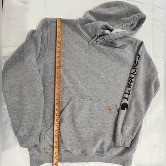 Carhartt Men’s Loose Fit Gray Hoodie - Picture 8 of 8